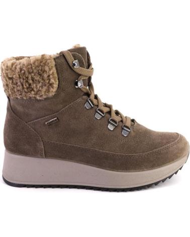 Botines de Mujer IMAC 657679 BOTAS DE MUJER ANTE SERRAJE TAUPE