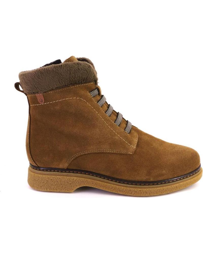 Stiefel für Damen VALERIAS 1607 BOTINES DE MUJER ANTE SERRAJE TAUPE