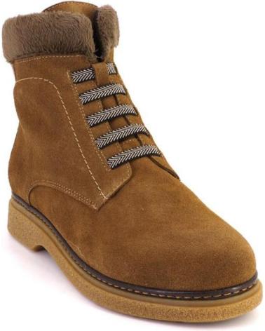 Stiefel für Damen VALERIAS 1607 BOTINES DE MUJER ANTE SERRAJE TAUPE