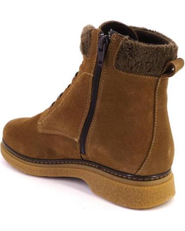 Stiefel für Damen VALERIAS 1607 BOTINES DE MUJER ANTE SERRAJE TAUPE