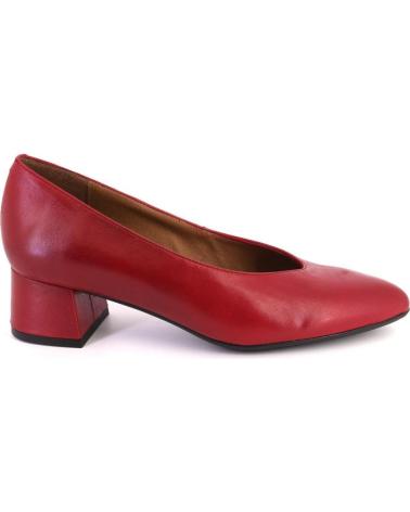 Woman shoes BARMINTON 6031 ZAPATOS DE MUJER PLOMO PIEL BURDEOS