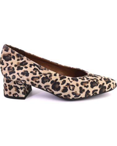 Chaussures pour Femme BARMINTON 6031 ZAPATOS DE MUJER PLOMO PIEL LEOPARDO