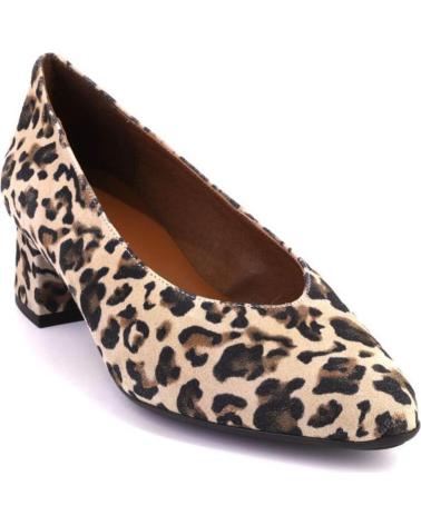 Chaussures pour Femme BARMINTON 6031 ZAPATOS DE MUJER PLOMO PIEL LEOPARDO