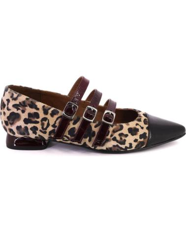 Chaussures pour Femme BARMINTON 13511 ZAPATOS DE MUJER ANTE SERRAJE LEOPARDO