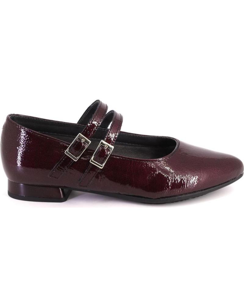 Scarpe per Donna PITILLOS 10140 MARY JANES DE MUJER NEGRO BURDEOS