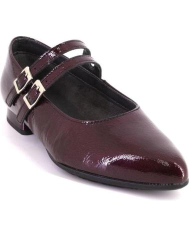 Scarpe per Donna PITILLOS 10140 MARY JANES DE MUJER NEGRO BURDEOS