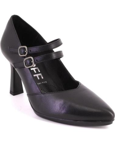 Zapatos de Mujer DESIREÉ DESIREE SYRA22 ZAPATOS DE MUJER TAUPE PIEL NEGRO