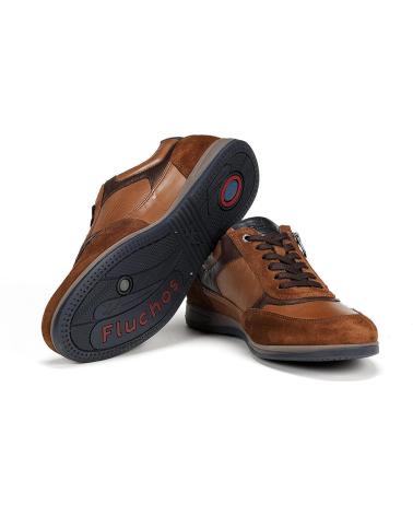 Scarpe per Uomo FLUCHOS DEPORTIVAS AFELPADAS DANIEL F1288 ANTILOPE