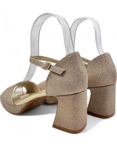 Sandales pour Femme TIMBOS SANDALIA TACON FIESTA PLATAFORMA MUJER ORO 130795 AMARILLO
