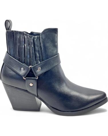 Stivaletti per Donna TIMBOS BOTIN COWBOY DE MUJER 130781 NEGRO