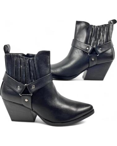 Stivaletti per Donna TIMBOS BOTIN COWBOY DE MUJER 130781 NEGRO