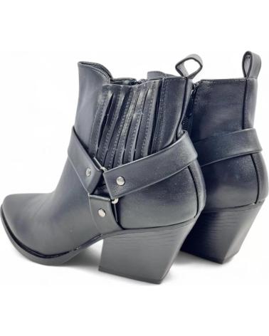 Stivaletti per Donna TIMBOS BOTIN COWBOY DE MUJER 130781 NEGRO