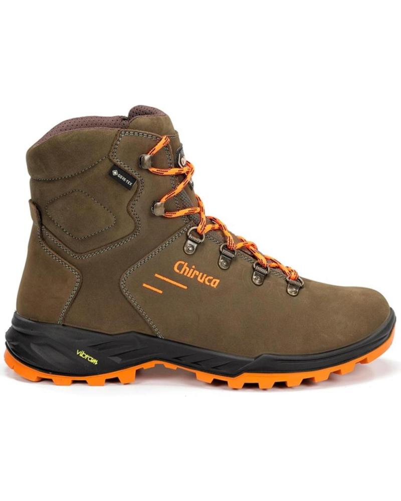 Botas de Homem CHIRUCA BOTAS MONTANA GAME FORCE HI VIS 38 MARON-NARANJA 43274812 MARRON
