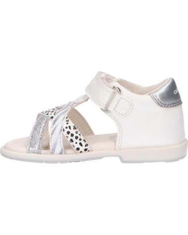 Sandalen für Mädchen GEOX B1521B 000BC B VERRED C1000 WHITE