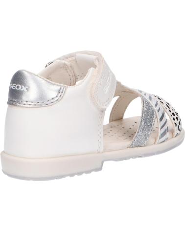 Sandalen für Mädchen GEOX B1521B 000BC B VERRED C1000 WHITE
