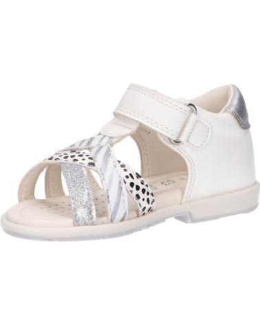 Sandalen für Mädchen GEOX B1521B 000BC B VERRED C1000 WHITE
