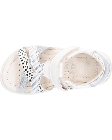 Sandalen für Mädchen GEOX B1521B 000BC B VERRED C1000 WHITE