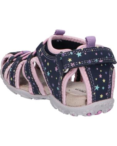 girl Sandals GEOX J25D9A 01550 J ROXANNE C0694 NAVY-PINK