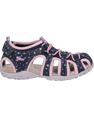 girl Sandals GEOX J25D9A 01550 J ROXANNE C0694 NAVY-PINK