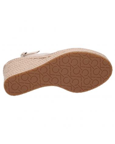Sandali per Donna CALVIN KLEIN HW0HW00690VHB WEDGE VHB SAND