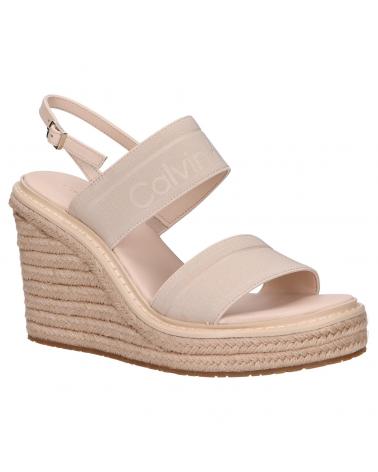 Sandali per Donna CALVIN KLEIN HW0HW00690VHB WEDGE VHB SAND