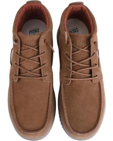 Stivaletti per Uomo WALK IN PITAS PITAS TIMOR SUEDE WVE-TMRSM- CAMEL MARRóN