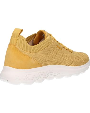 Sapatilhas de Mulher GEOX D15NUA 0006K D SPHERICA C2006 DK YELLOW