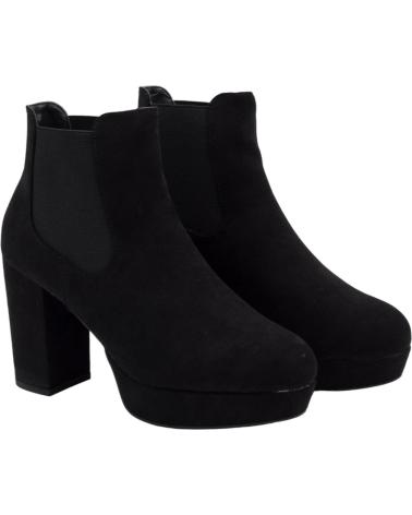 Botins de Mulher PASTOR BOTINES DE MUJER 17-169 EN NEGRO