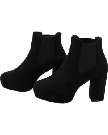 Botins de Mulher PASTOR BOTINES DE MUJER 17-169 EN NEGRO