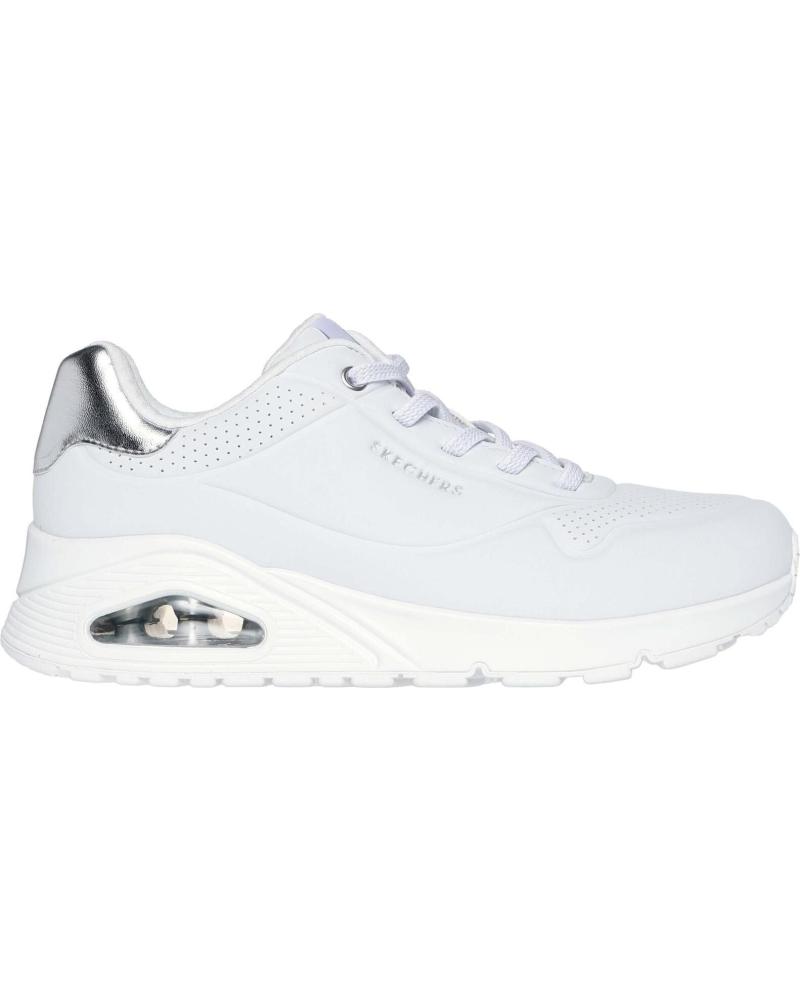 Scarpe sport per Donna SKECHERS ZAPATILLAS UNO SHIMMER AWAY PARA MUJER EN COLOR BLANCO BLANCO