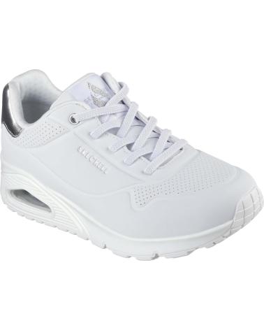 Scarpe sport per Donna SKECHERS ZAPATILLAS UNO SHIMMER AWAY PARA MUJER EN COLOR BLANCO BLANCO