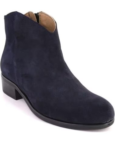 Botines de Mujer  KAMINA 1426 BOTINES DE MUJER ANTE SERRAJE AZUL MARINO