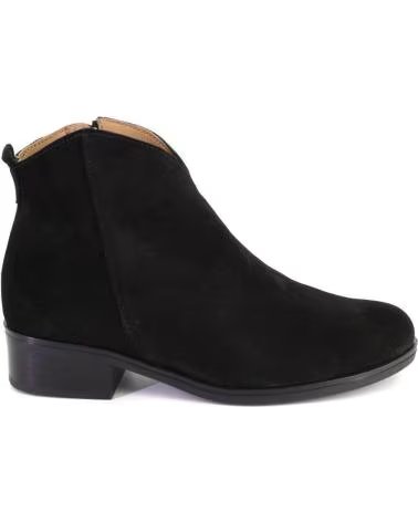 Bottines pour Femme  KAMINA 1426 BOTINES DE MUJER ANTE SERRAJE NEGRO