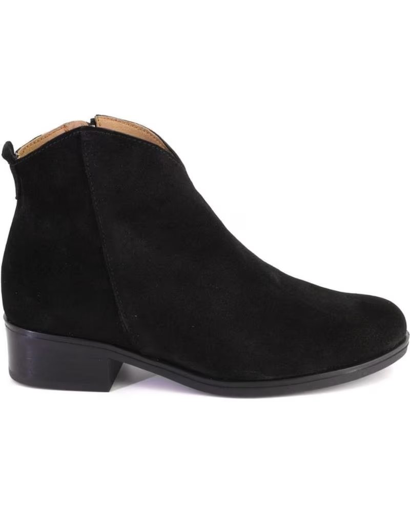 Bottines pour Femme  KAMINA 1426 BOTINES DE MUJER ANTE SERRAJE NEGRO