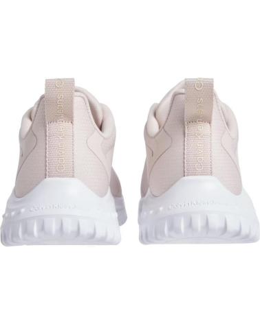 Deportivas de Mujer CALVIN KLEIN EVA RUNNER LOW LACE MIX ML WN ROSA