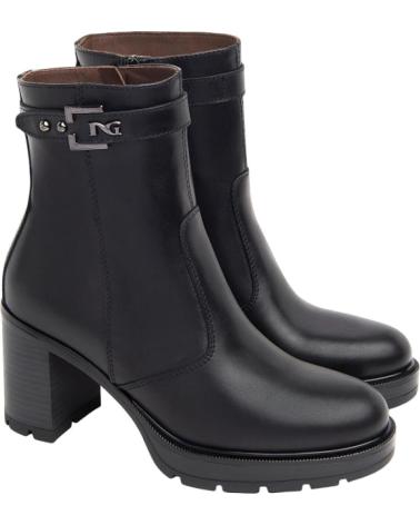 Botins de Mulher NERO GIARDINI GUANTO TR PONZA 8333 I411853D NEGRO