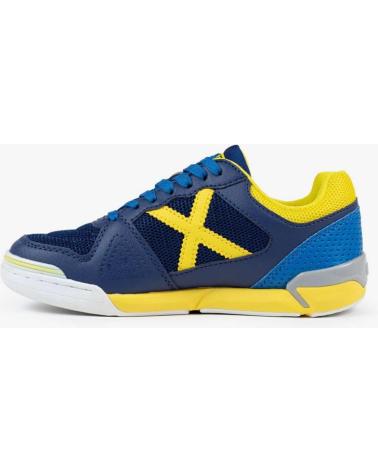 MUNICH ONE KID 70-1431070 - UNISEX HALLENFUSSBALLSCHUHE FÜR KINDER - BLAU AZUL