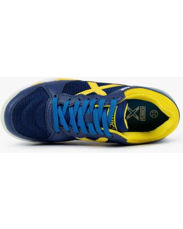 MUNICH ONE KID 70-1431070 - UNISEX HALLENFUSSBALLSCHUHE FÜR KINDER - BLAU AZUL