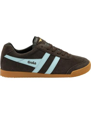 Sneaker für Herren und Junge GOLA ZAPATILLAS--CMA192-HARRIER- DARK BROWN-PALE BLUE