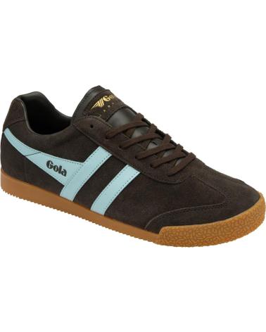 Sneaker für Herren und Junge GOLA ZAPATILLAS--CMA192-HARRIER- DARK BROWN-PALE BLUE