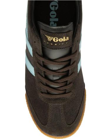 Sneaker für Herren und Junge GOLA ZAPATILLAS--CMA192-HARRIER- DARK BROWN-PALE BLUE