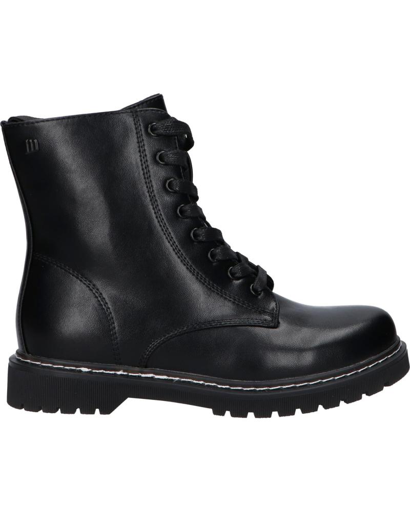 Botins de Mulher MTNG BOTINES PLANOS DE MUJER 54164 NEGRO
