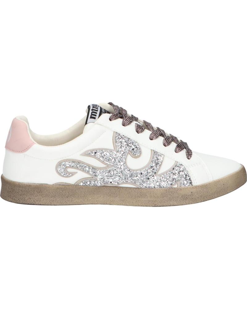Deportivas de Mujer mtng 60572 C57108 BULLE BLANCO-FANSY PLATA
