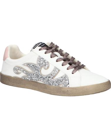 Deportivas de Mujer mtng 60572 C57108 BULLE BLANCO-FANSY PLATA