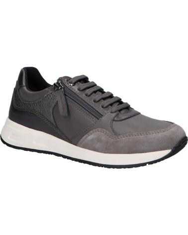Woman Trainers GEOX D36NQB 054AJ D BULMYA C9F1G DK GREY-GUN