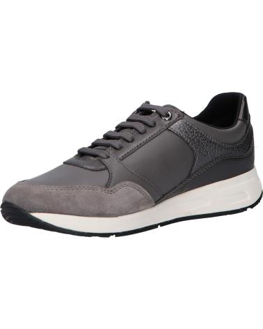 Woman Trainers GEOX D36NQB 054AJ D BULMYA C9F1G DK GREY-GUN