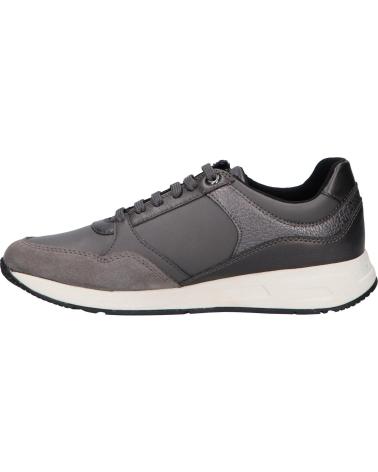 Woman Trainers GEOX D36NQB 054AJ D BULMYA C9F1G DK GREY-GUN