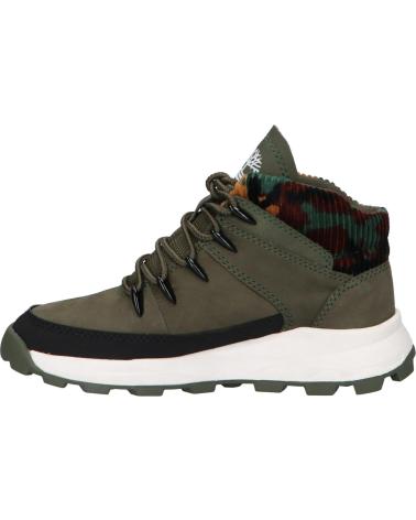 girl and boy boots TIMBERLAND TB0A2GV6 BROOKLYN EURO SPRINT A581 LEAF GREEN