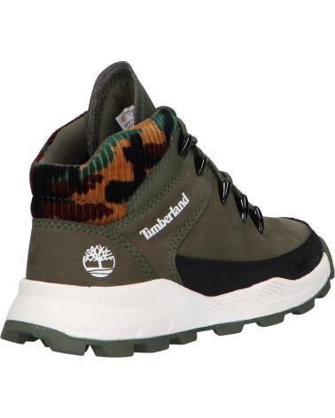 girl and boy boots TIMBERLAND TB0A2GV6 BROOKLYN EURO SPRINT A581 LEAF GREEN