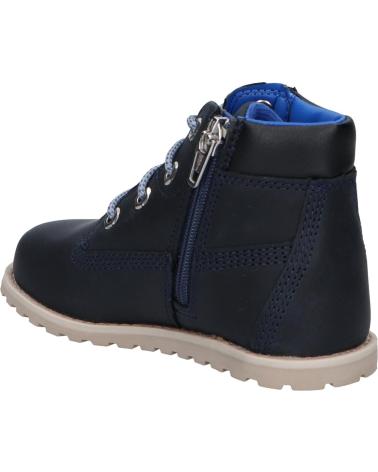 girl and boy boots TIMBERLAND TB0A2N9N POKEY PINE MID LACE UP 0191 NAVY